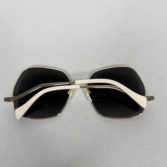 Gucci Square Gold Oversized Sunglasses 60MM main image 7
